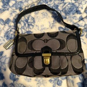 Coach black purse